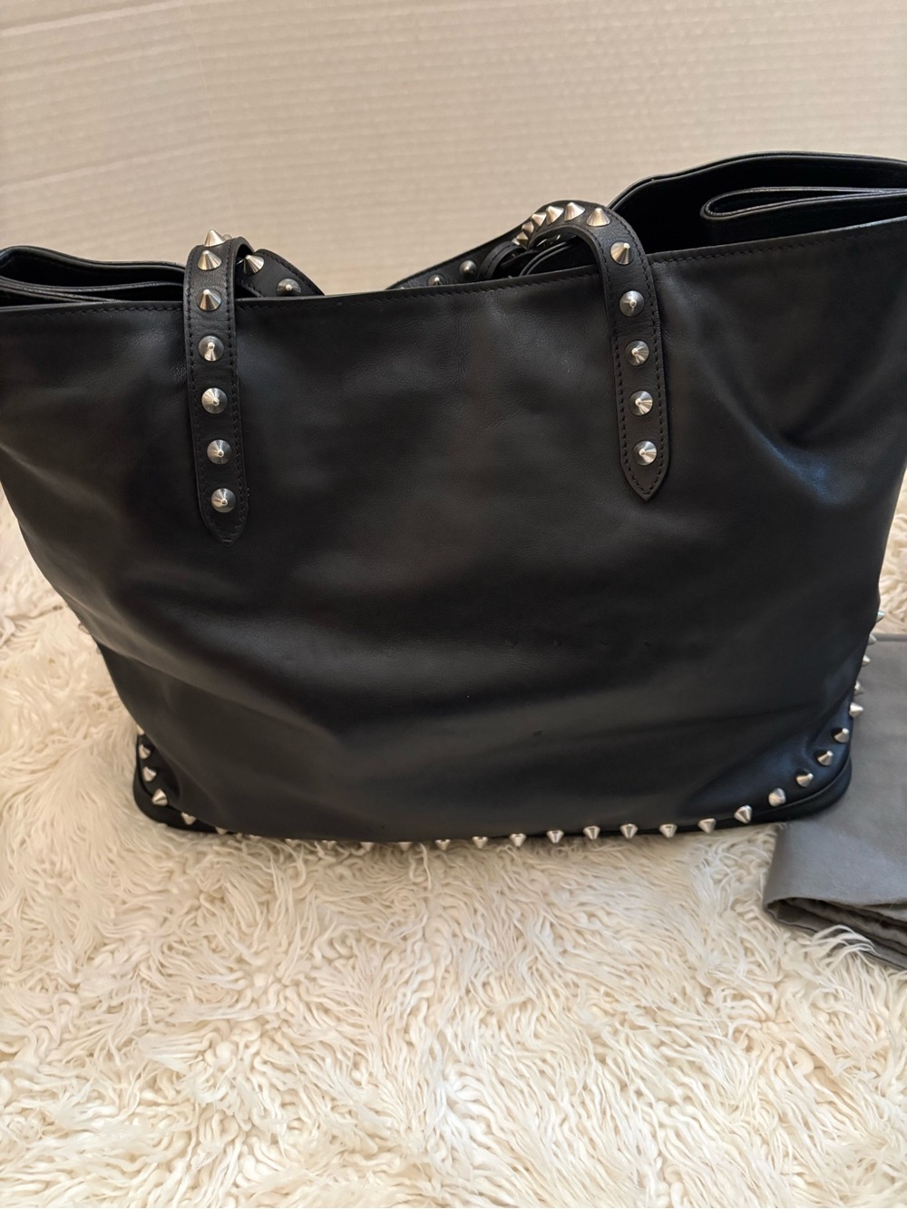 Authentic Alexander McQueen Studded Leather Tote - Picture 11 of 15